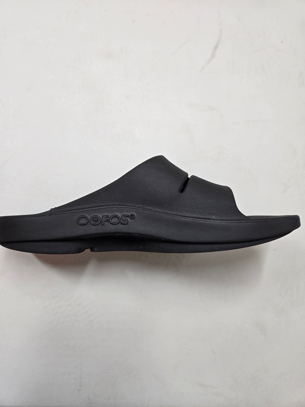 OOFOS Ooahh Men’s Slide Black Size 12 9152 - Picture 8 of 12